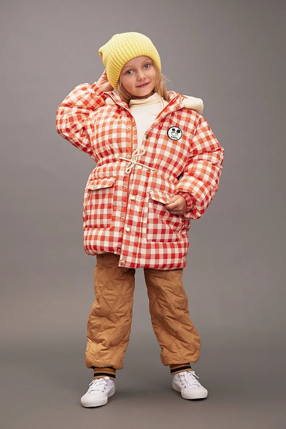 Mini Rodini kurtka dziecięca Ritzratz pozostałe czerwony 25710110