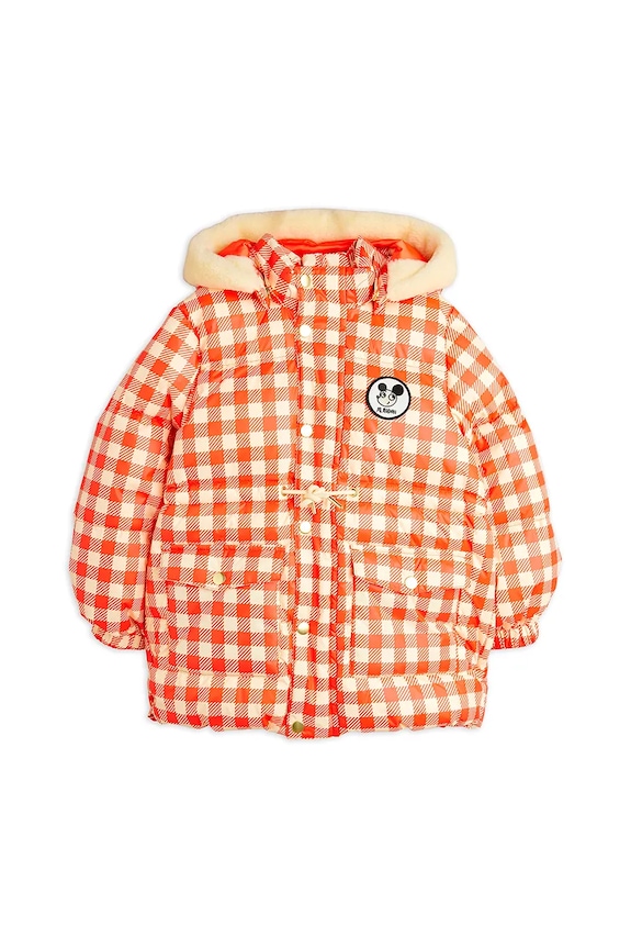 Mini Rodini kurtka dziecięca Ritzratz 25710110 czerwony AW25