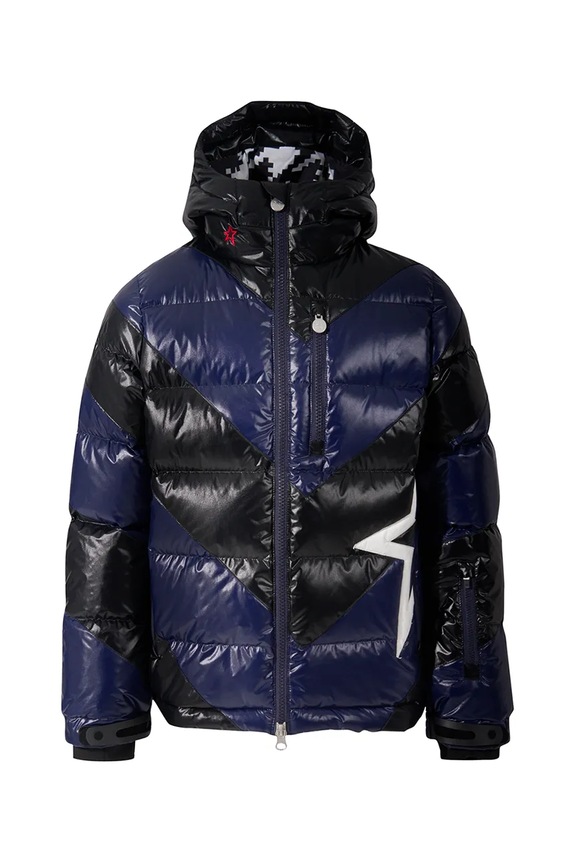 Dječja pernata skijaška jakna Perfect Moment super mojo jacket K6000013 mornarsko plava AW25