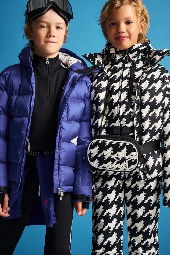 Παιδικό μπουφάν για σκι Perfect Moment nuuk puffer jacket K6000016