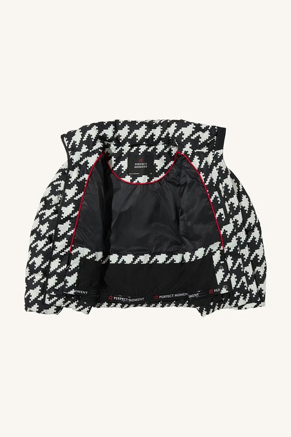 Παιδικό μπουφάν για σκι Perfect Moment nuuk puffer jacket μαύρο K6000016