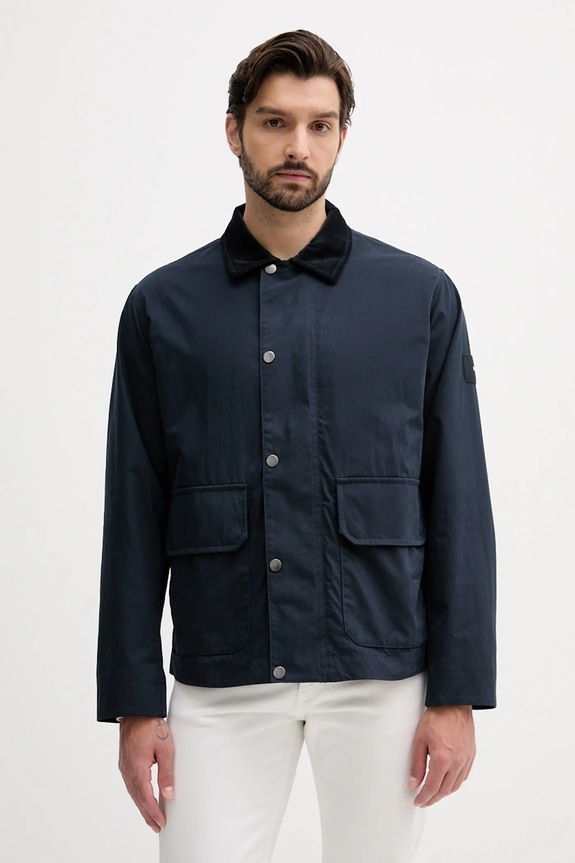 Tommy Hilfiger rövid kabát sötétkék MW0MW39638
