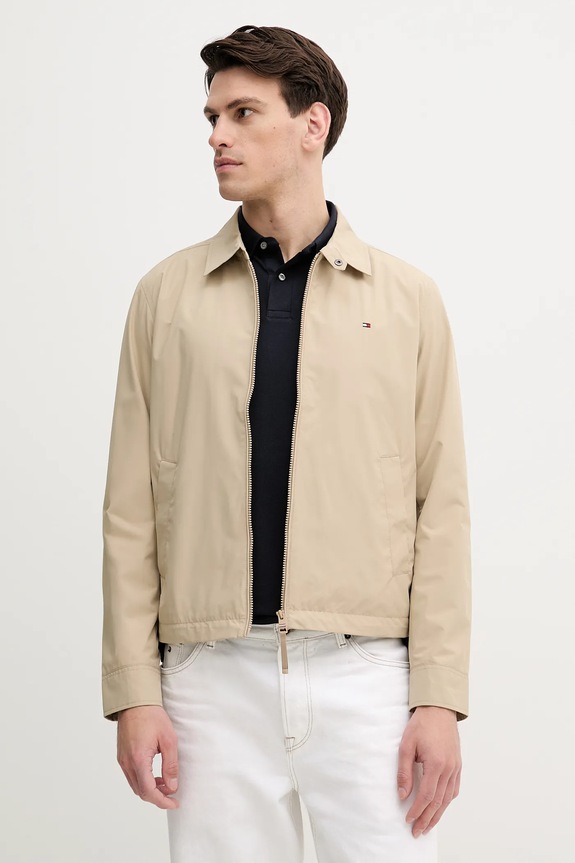 Tommy Hilfiger kurtka nieocieplane beżowy MW0MW40582