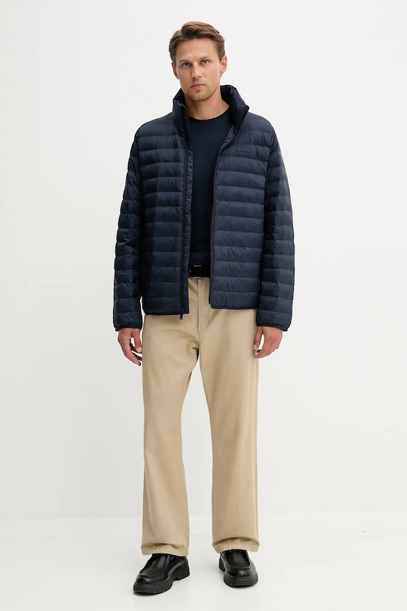 Μπουφάν Calvin Klein LV04LC506G σκούρο μπλε SS26