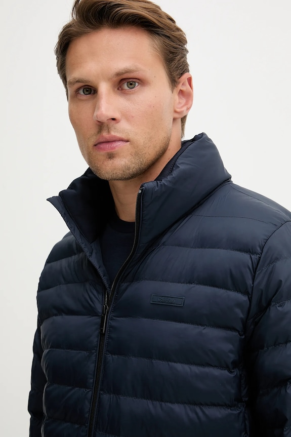 Μπουφάν Calvin Klein LV04LC506G σκούρο μπλε