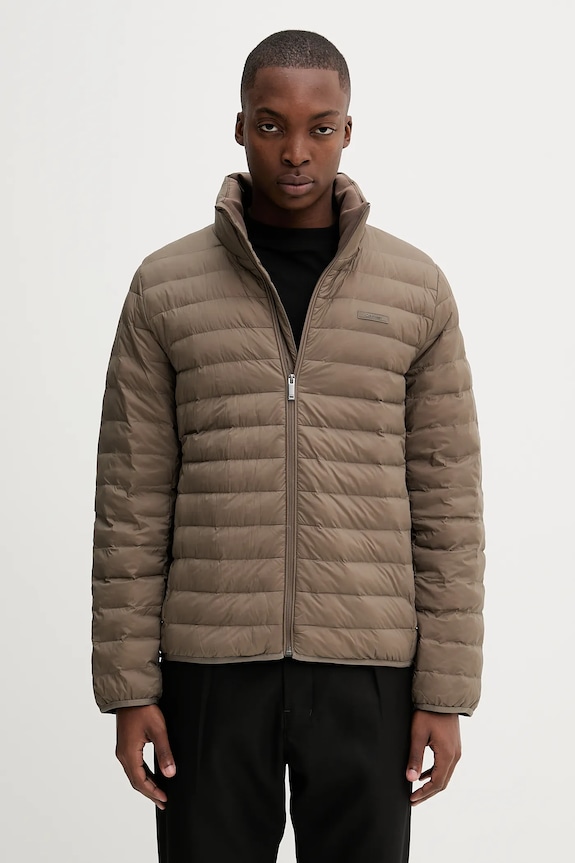 Calvin Klein geacă cu captuseala maro LV04LC506G