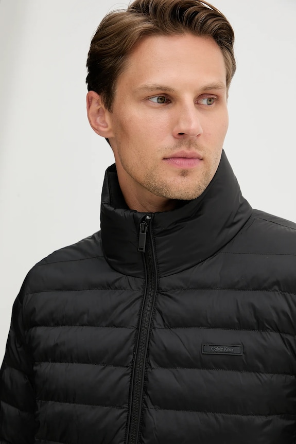 Μπουφάν Calvin Klein LV04LC506G μαύρο