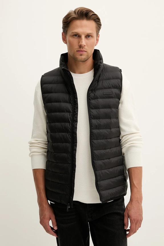 Αμάνικο μπουφάν Calvin Klein μαύρο LV04LC509G