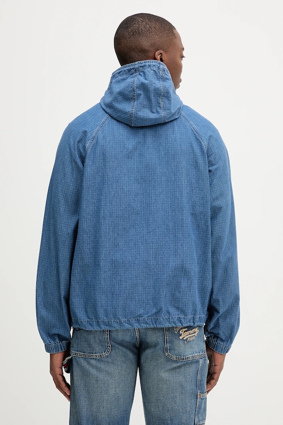 Oblečenie Rifľová bunda Tommy Jeans DM0DM21243 tmavomodrá