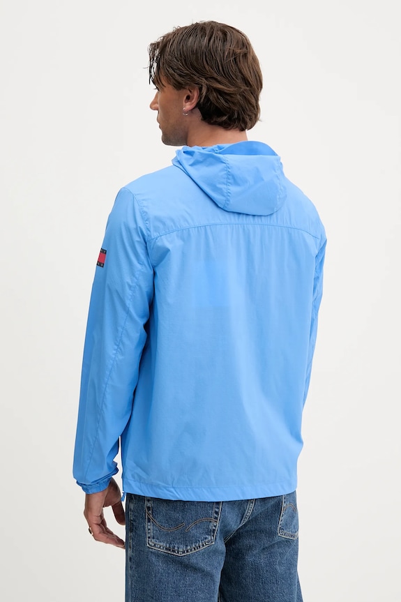 Odzież Tommy Jeans kurtka DM0DM21669 niebieski