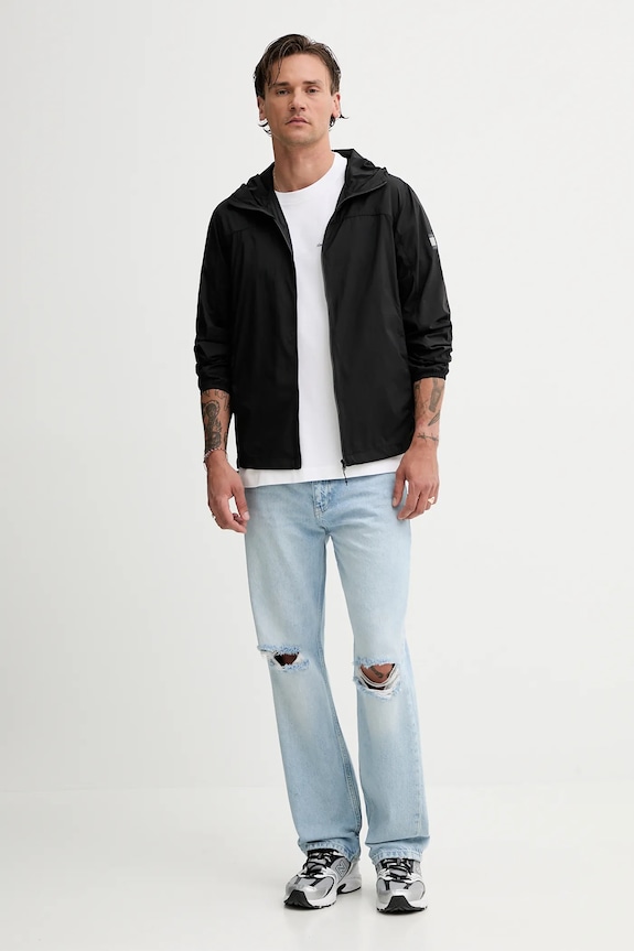 Tommy Jeans kurtka DM0DM21669 czarny AW25