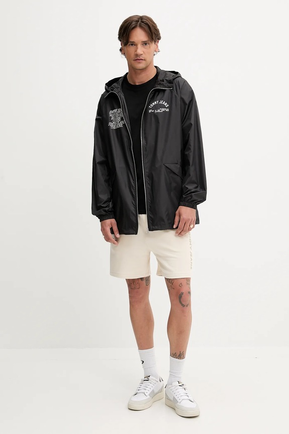 Tommy Jeans kurtka DM0DM21679 czarny AW25