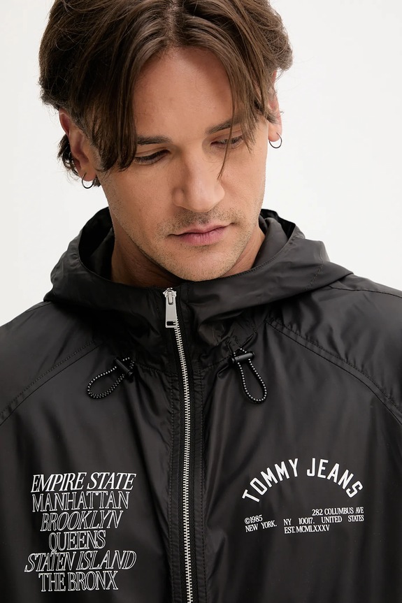Tommy Jeans kurtka czarny DM0DM21679