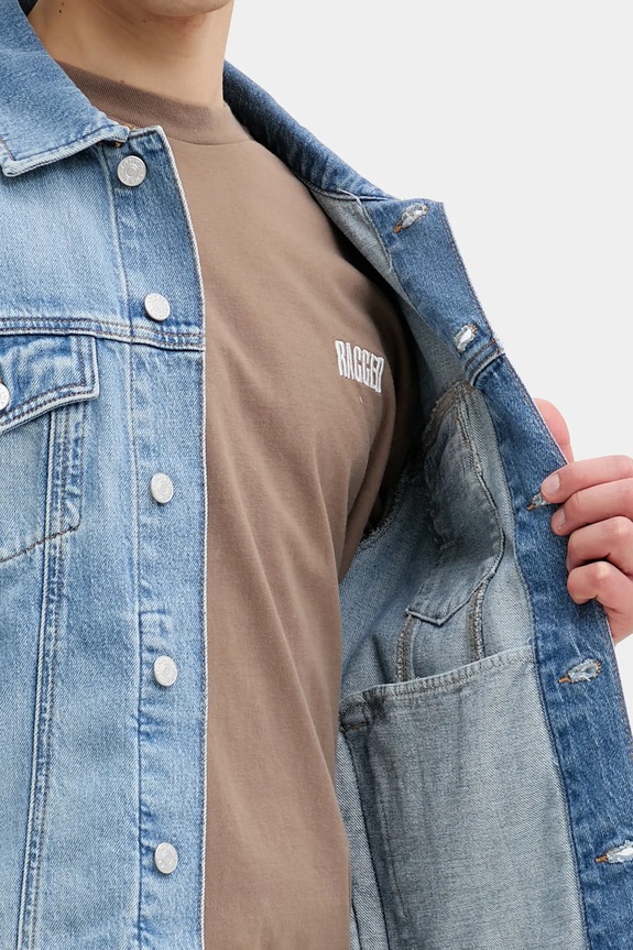 Džínová bunda Tommy Jeans DM0DM21916