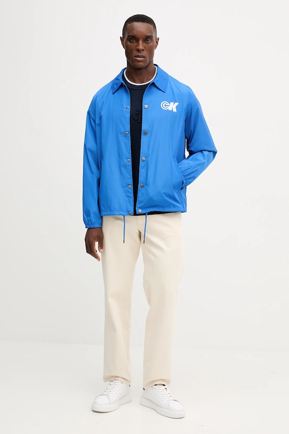 Μπουφάν Calvin Klein Jeans LV04RC515G μπλε AW25