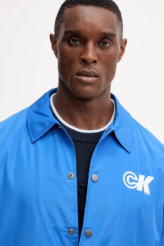 Μπουφάν Calvin Klein Jeans μπλε LV04RC515G
