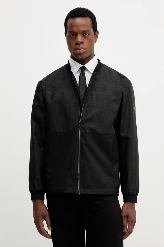 Bunda BOSS Green J_Future Bomber čierna 50547181
