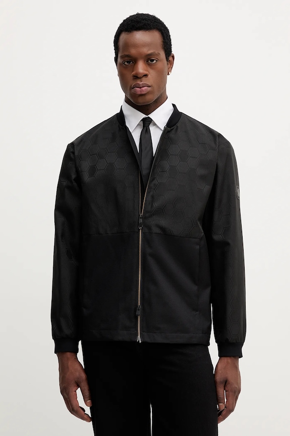 Bunda BOSS Green J_Future Bomber čierna 50547181