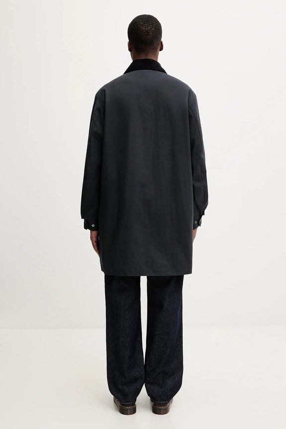 Odjeća Pamučna jakna Barbour x Paul Smith Beeston Wax MWX2514NY51 mornarsko plava