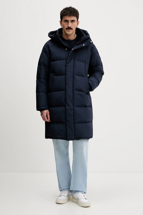 Tommy Jeans geacă de puf cu captuseala bleumarin DM0DM22250