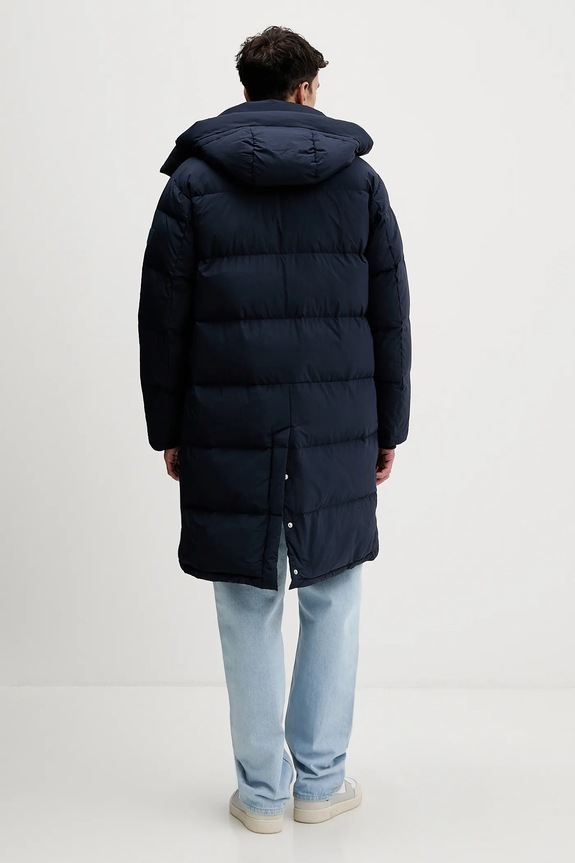 Tommy Jeans geacă de puf DM0DM22250 bleumarin AW25