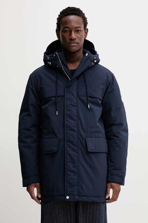 Tommy Jeans hanorac cu captuseala bleumarin DM0DM22251