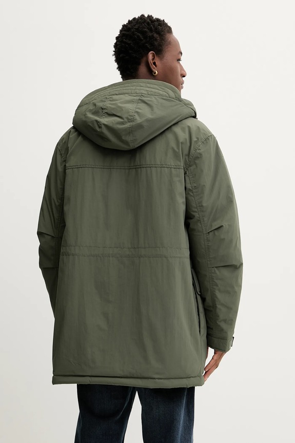 Odzież Tommy Jeans parka DM0DM22251 zielony