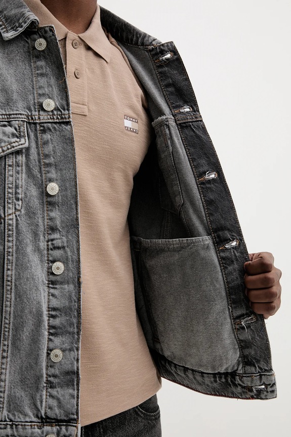 Tommy Jeans giacca di jeans DM0DM21964