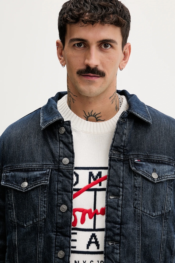 Tommy Jeans farmerdzseki sötétkék DM0DM21970