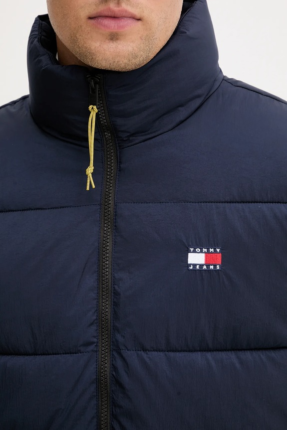 Μπουφάν Tommy Jeans DM0DM22040 σκούρο μπλε
