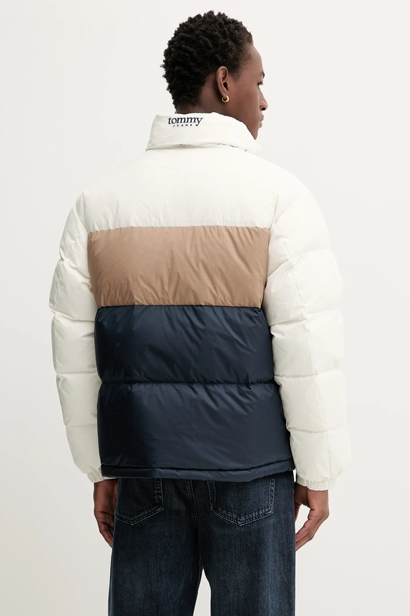Odzież Tommy Jeans kurtka puchowa DM0DM22117 granatowy