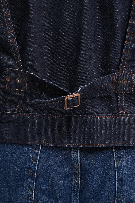 Rifľová bunda Tommy Jeans DM0DM22141 tmavomodrá