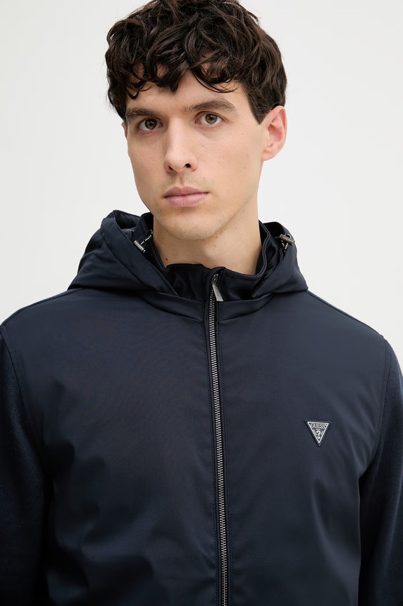 Guess geacă bleumarin M4YL27.WEDJ0