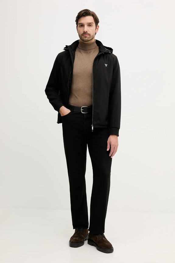 Bunda Guess M4YL27.WEDJ0 čierna SS26