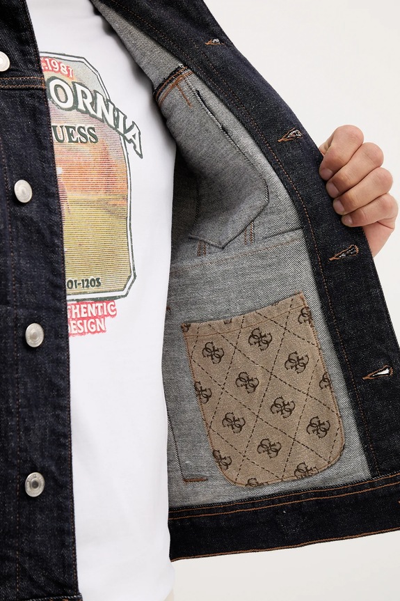 Guess geacă jeans DILLON M5YXN1.D5QC2