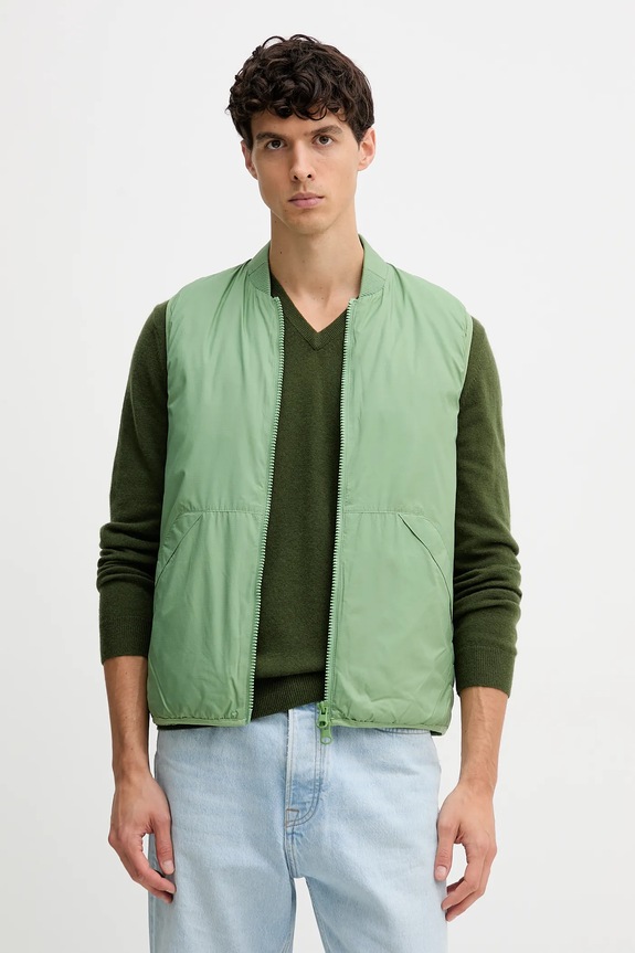 Prsluk United Colors of Benetton Planet friendly zelena 2NBPUJ00Q