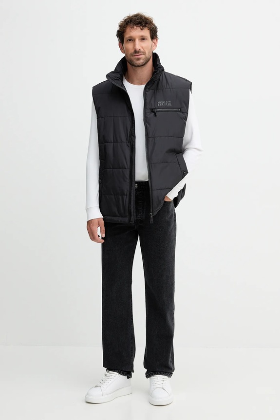 Vesta Versace Jeans Couture 79GAPD21.CQ22D čierna AW25