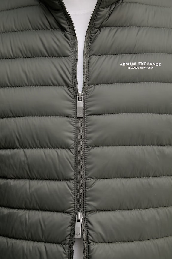 Armani Exchange geacă cu puf pentru bărbați XM001919.AF16927 verde