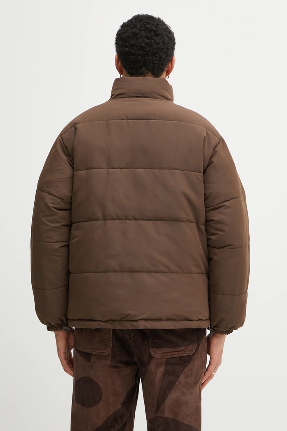 Clothing by Parra reversible jacket Protect the sun reversible puffer 54435 brown