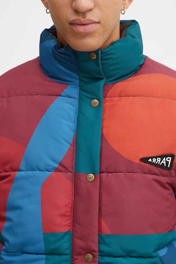 by Parra reversible jacket Protect the sun reversible puffer 54435