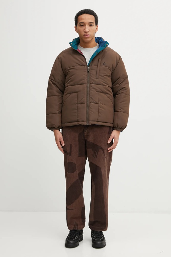 by Parra reversible jacket Protect the sun reversible puffer 54435