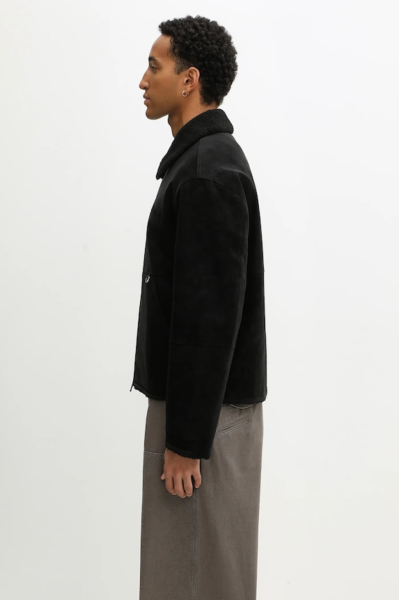 Represent giacca Shearling Jacket MLM100132 nero AW25