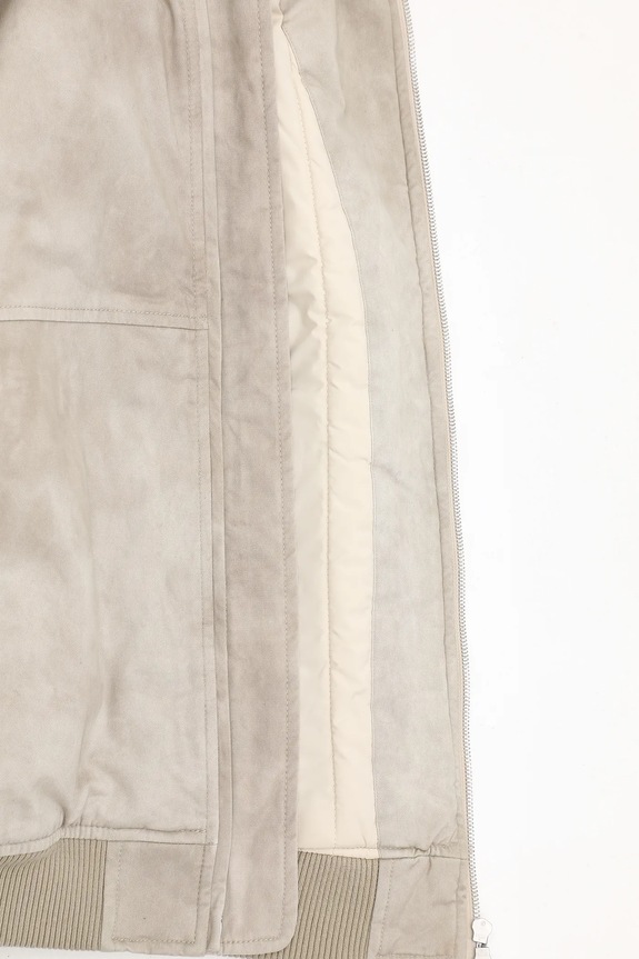 Represent giacca Hooded Bomber (Washed) MLM100127 beige