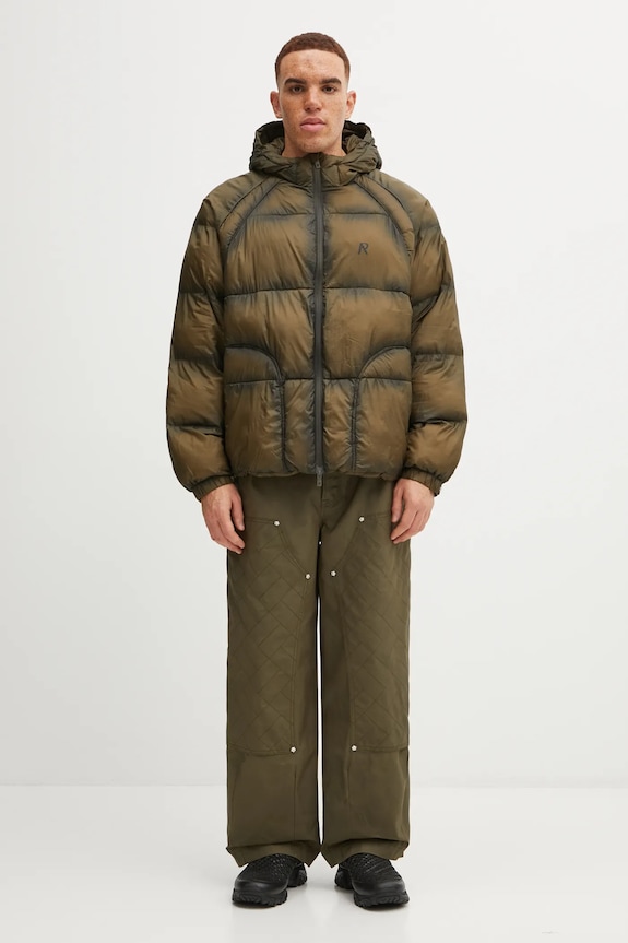 Represent kurtka Translucent Hooded Puffer MLM100120