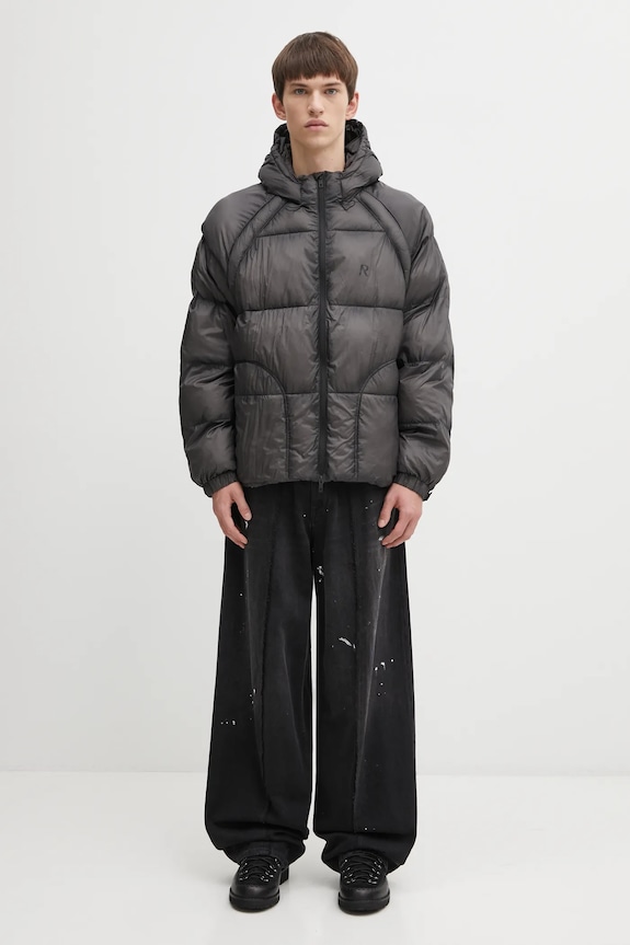 Represent kurtka Translucent Hooded Puffer MLM100120