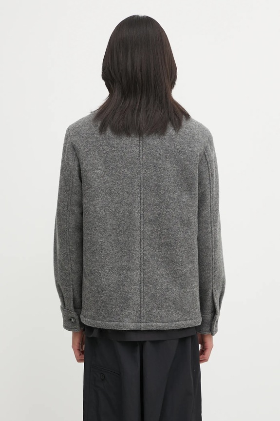 Abbigliamento A.P.C. giacca in lana veste emile logo WVBEH.H32029 grigio
