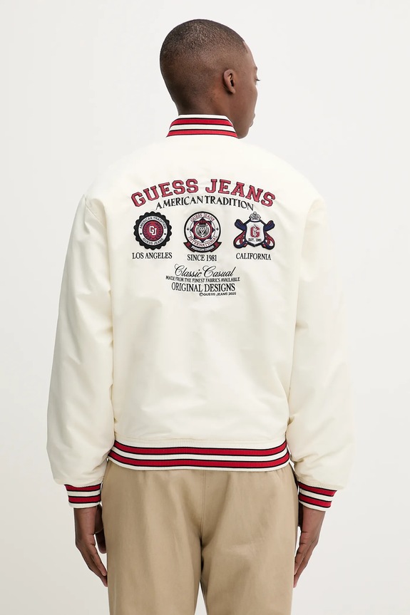 Oblečenie Bunda Guess Jeans M5YL15.WHAA2 béžová