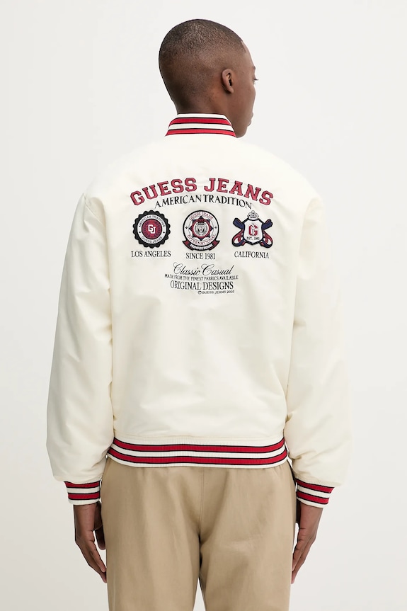 Oblečenie Bunda Guess Jeans M5YL15.WHAA2 béžová