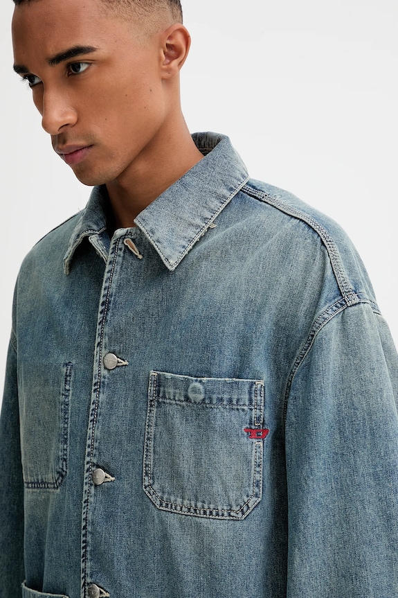 Джинсовая куртка Diesel D-STACK-U JACKET голубой A19260.068SK