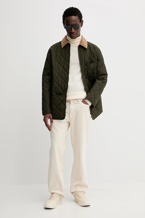 Bunda Bally MOU0BV zelená AW25